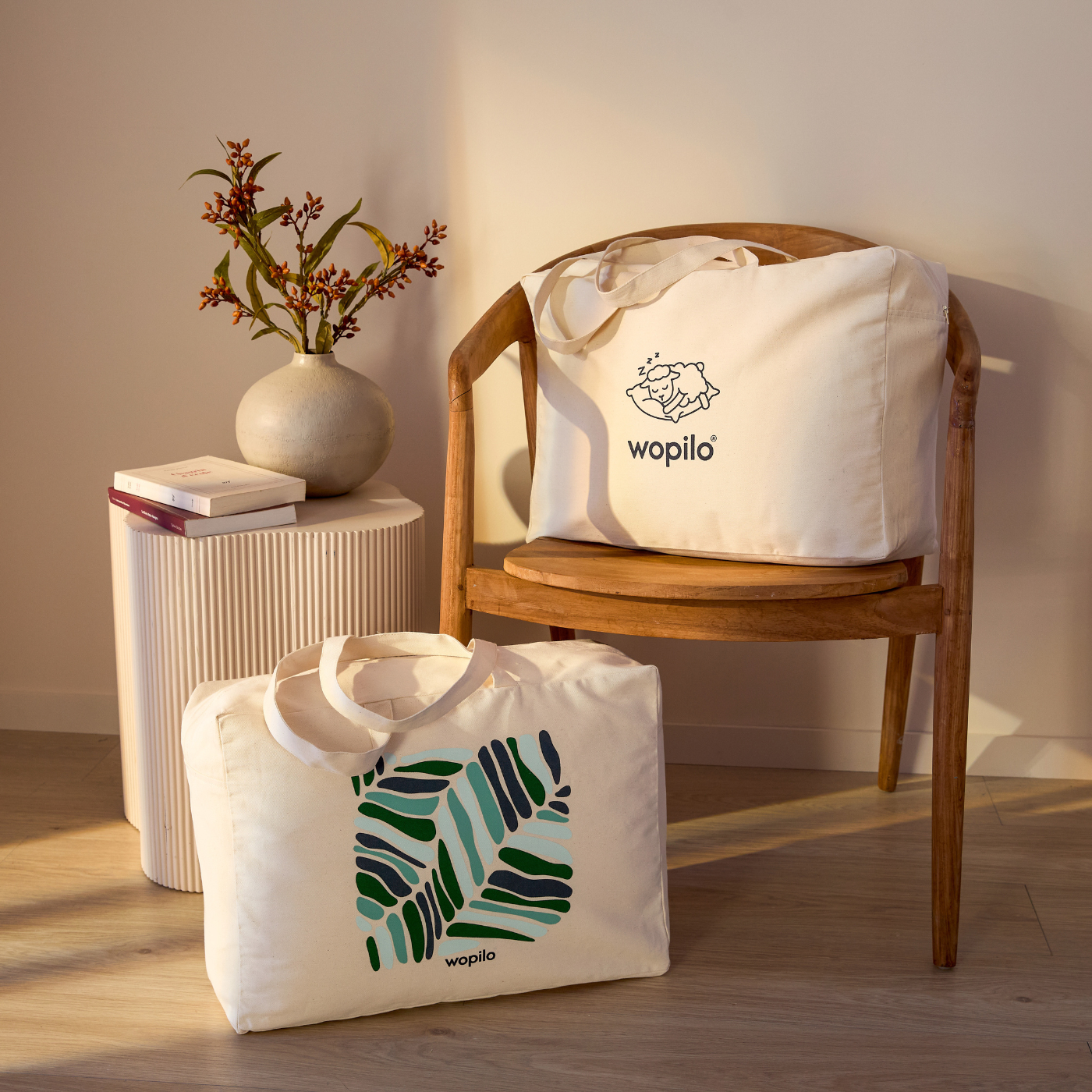 Le sac de transport oreiller - Mouton Wopilo