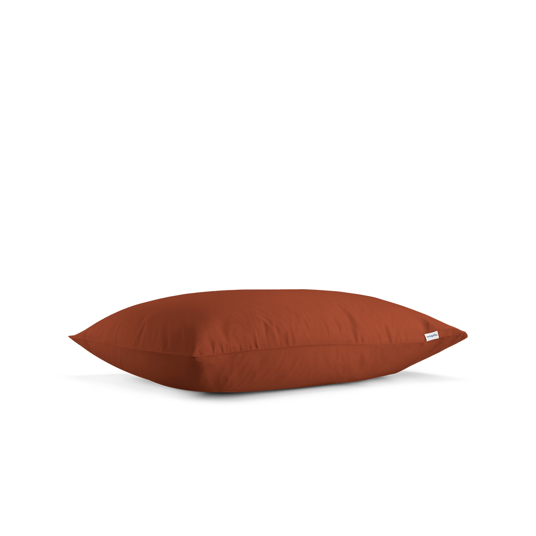 La taie d'oreiller en Tencel™ - Terracotta