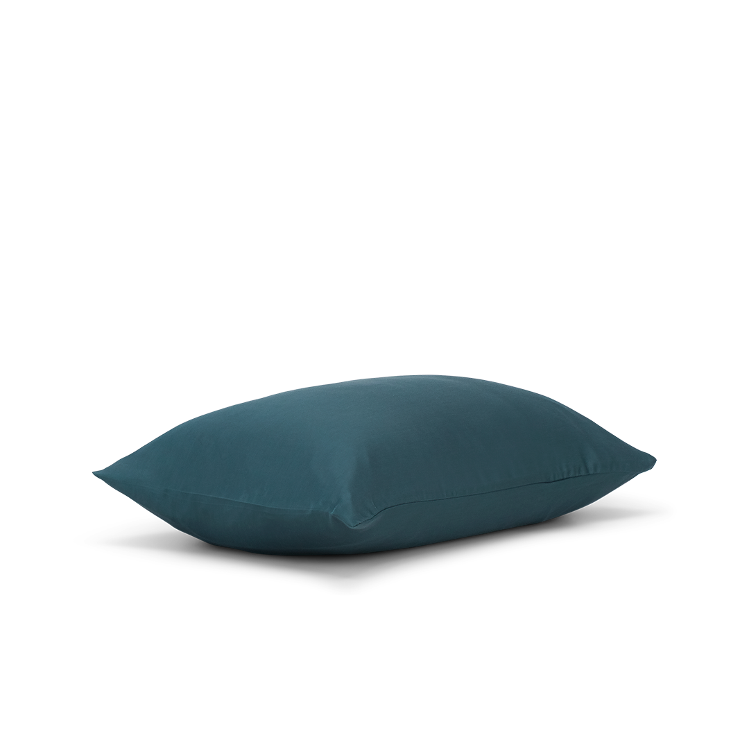 La taie d'oreiller en Tencel™ - Bleu ardoise